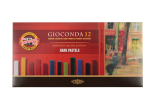 KOH-I-NOOR GIOCONDA 12 CARRES OIL/CHALK PASTELS SET OF 12