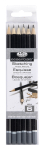R&L 6 PC SKETCHING PENCILS SPEN-6