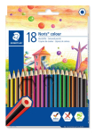 STAEDTLER NORIS COLOUR 18PK 185 C18