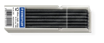STAEDTLER LUMOCOLOR LEADS NON- PERMANENT 12PC BLACK 218-9