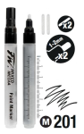 1-2mm ROUND NIBS 160320201 FW MARKER 2 X SET DALER ROWNEY
