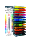 LYRA AQUA BRUSH DUO DISPLAY 360 ASSORTED PENS   6527001