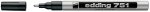 EDDING 751 FINE PEN - WHITE 4-751049