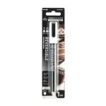 R&L CHALK MARKER - WHITE REVERSIBLE TIP MARK-2807
