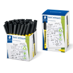 STAEDTLER NORIS HANDWRITING PEN BLACK TUB OF 50 307-9CT50