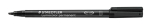 STAEDTLER LUMOCOLOR PEN B PERMANENT BLACK 314-9
