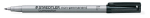 STAEDTLER LUMOCOLOR PEN F NON-PERMANENT BLACK 316-9
