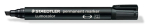 STAEDTLER LUMOCOLOR PERMANENT MARKER CHISEL TIP BLACK 350-9