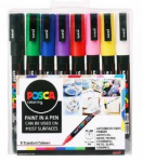 PC-3M 8PCE POSCA STARTER PACK FINE BULLET TIP 5012788003666