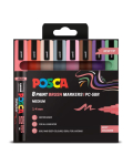 POSCA BRUSH PC-5BR 8 PACK SOFT COLOURS PFP 302331370