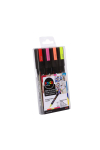 PC-5M 4PCE PACK FLUO 153544858 POSCA MEDIUM BULLET TIP
