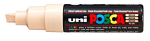 PC-8K BEIGE 4902778107515 POSCA BROAD CHISEL TIP