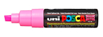 PC-8K FLUO PINK 4902778916940 POSCA BROAD CHISEL TIP