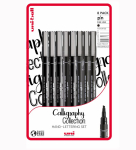 UNI PIN 8PC PLASTIC FREE PACK CALLIGRAPHY 238212801