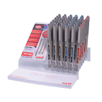 UB-157 EYE M DISPLAY 36PCE BLACK12/BLUE12/RED12