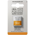 WN ARTIST WATERCOLOUR HALF PAN BROWN OCHRE 0101059