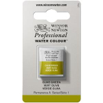 WN ARTIST WATERCOLOUR HALF PAN OLIVE GREEN 0101447