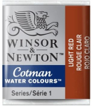 WN COTMAN WATERCOLOUR 1/2 PAN LIGHT RED 0301362