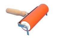 Abig Wooden Handle Lino Roller