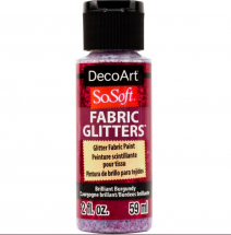 SOSOFT BRILL BURGUNDY 59ml FABRIC ACRYLIC DSSFG08-30