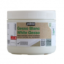PEBEO WHITE GESSO STUDIO GREEN 475ML 818605