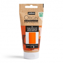 PEBEO ORIGIN ACRYLICS 60ml CADMIUM ORANGE HUE 817005