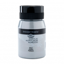 R&L ESSENTIALS ACRYLIC 500ml - SILVER RAA-5140