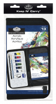 R&L KEEP N CARRY ACRYLIC PAINTING SET RSET-KCAP