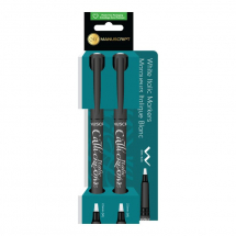 CALLICREATIVE WHITE TWINPACK MARKERS by MANUSCRIPT