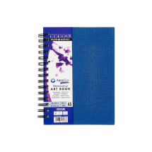 DR AQUAFINE LINEN ARTBOOK A5 P ROYAL BLUE 300G 20S D476204500