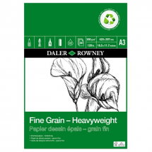 DR FINE GRAIN ECO HEAVYWEIGHT PAD A3 200G 30SH D434230300