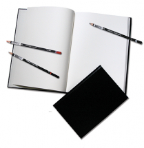 DR IVORY (PERF)HARD BACK A6 SKETCH BOOK D81355062600