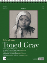 STRATHMORE 400 SERIES TONED GRAY SK PAD 11X14 P412-111-4