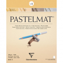CLAIREFONTAINE NO 1 PASTELMAT PAD 24X30CM 12SH 360G 96017C