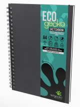 ARTGECKO A4 PORTRAIT ECO SKETCHBOOK 100% RECYCLED