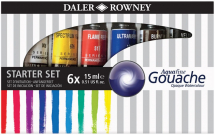 DR AQUAFINE GOUACHE 6 x 15ml SET 136901004