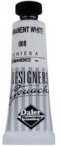 DR DESIGNERS GOUACHE 15ml - PERMANENT WHITE 136005008