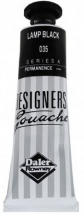 DR DESIGNERS GOUACHE 15ml - LAMP BLACK 136005035