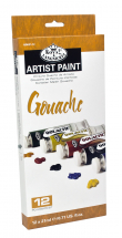 R&L 21 ML GOUCHE PAINT 12 PK GOU21-12
