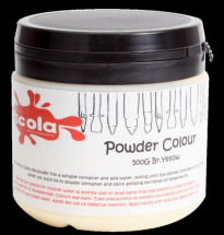 SCOLA WHITE POWDER COLOUR 500G APC500/43