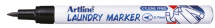 ARTLINE FINE TIP BLACK LAUNDRY MARKER EK-750
