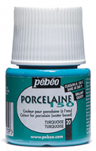 PEBEO PORCELAINE 150 45ml - TURQUOISE 024-020