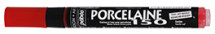PEBEO PORCELAINE 150 MARKER - SCARLET RED 020003
