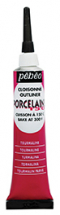PEBEO PORCELAINE 150 OUTLINER - TOURMALINE RED 036-003