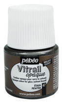 PEBEO VITRAIL 45ml PEWTER OPALE 050047
