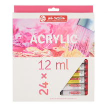TALENS ART CREATION ACRYLIC COLOUR SET 24 X 12 ML 9021724M