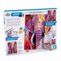 R&L CANVAS ART - ELEPHANT CANART-1901