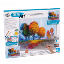 R&L CANVAS ART - LANDSCAPE TREES CANART-2001