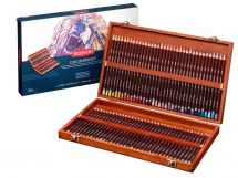 DERWENT COLOURSOFT PENCILS 72 WOODEN BOX 0701031