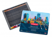 DERWENT PROCOLOUR TIN OF 24 PENCILS 2302506